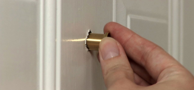 peephole door repair in Ridgecrest
